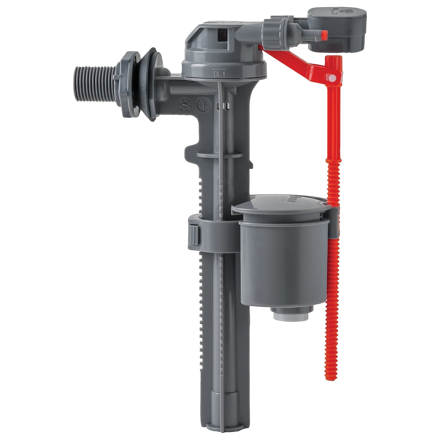 Risparmio Acqua Kit Di Ricambio Per Sistema Di Scarico WC, 4 Pezzi, 1 Valvola Di Scarico + 1 Valvola Di Ingresso Dell'acqua + 2 Viti In Rame, Ricambio Regolabile In Altezza, Adatto