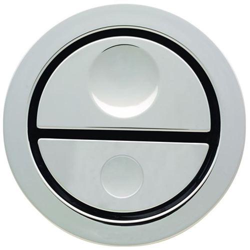 Geberit Pneumatic Dual Flush Chrome Toilet Push Button For AP109 Cisterns 241.413.21.1 Geberit Toilet Spares Geberit 